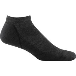 Darn Tough Men's Light Hiker No Show Lightweight Hiking Socks - Black