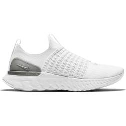 Nike React Phantom Run Flyknit 2 W - True White/White/Pure Platinum/Metallic Silver