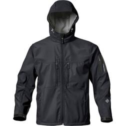 Stormtech Mens Premium Epsilon H2xtreme Water Resistant Breathable Jacket (Black)