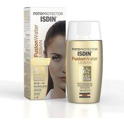 Isdin Fotoprotector Fusion Water Urban SPF 30 Urban protection Anti-pollution protection against UV, UVA and blue light