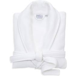 Linum Home Textiles Waffle Terry Bath Robe with Satin Piped Trim Bedding