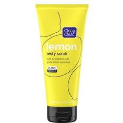 Clean & Clear Lemon Zesty Oil Free Face Scrub with Vitamin C