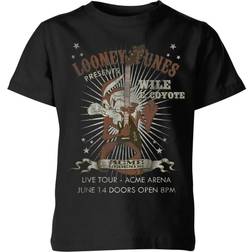 Looney Tunes Wile E Coyote Guitar Arena Tour Kids' T-Shirt 11-12