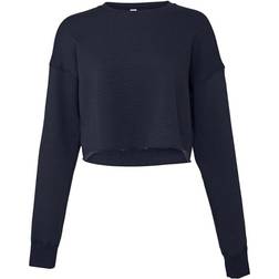 Bella Canvas Ladies Cropped Sweatshirt (Brick)