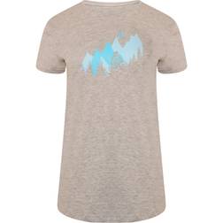 Dare 2b Womens/Ladies Peace Of Mind Marl T-Shirt (Ash Grey)