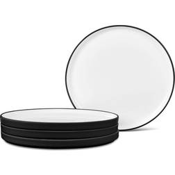 Noritake ColorTex Stone Black Stax Small Plate Dessert Plate