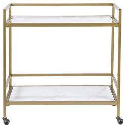 Martha Stewart Lionel Trolley Table 43.2x86.4cm