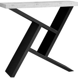 Monarch Specialties Cement Look Hall Console Table 29.2x90.2cm