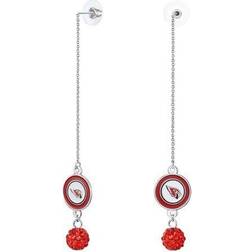 Simran Women's Arizona Cardinals Chain Pierce Shambala Earrings