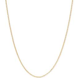 Bloomingdale's Mirror Cable Link Chain Necklace - Gold