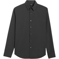 Theory Good Cotton Sylvain Shirt - Black