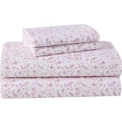 Laura Ashley Flannel Bed Linen Pink (243.84x167.64cm)