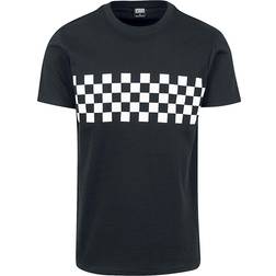 Urban Classics Check Panel Tee T-Shirt