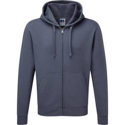 Russell Athletic Full Zip Hooded Sweatshirt - Convoy Grey