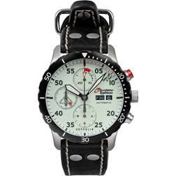 Zeppelin EUROFIGHTER Valjoux Chrono Chronograph ETA 7750 Black