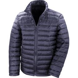 Result Mens Ice Bird Padded Winter Jacket (Water Repellent & Windproof) (Black)