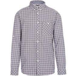 Trespass Mens Wroxtonley Checked Shirt (Grey)
