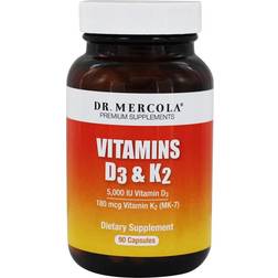 Dr. Mercola Vitamins D3 & K2 90 pcs