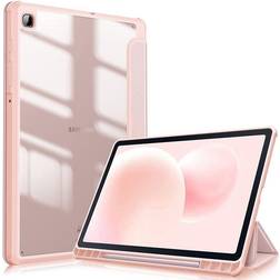 Tech-Protect Galaxy Tab S6 Lite (2020/2022) Fodral Hybrid Smart Rosa