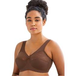 Glamorise MagicLift Original Support Wire-Free Bra Mocha 54DD