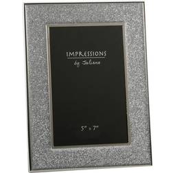 Juliana Silver Plated Glitter Photo Frame Photo Frame