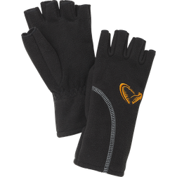 Savage Gear Wind Pro Half Finger handskar svart