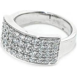 Xenox XS8162 Ring - Silver/Transparent