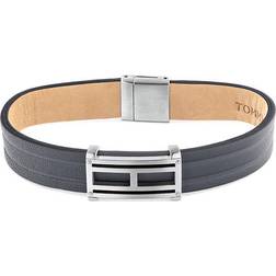 Tommy Hilfiger Jewelry Men's Leather Bracelet 2790269S