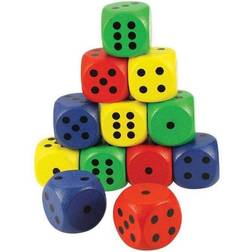 Bigjigs Giant Dice Coloured Pack of 12