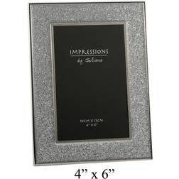 Juliana Silver Plated Glitter Photo Frame Photo Frame