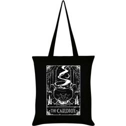 Deadly Tarot The Cauldron Tote Bag (One Size) (Black/White)