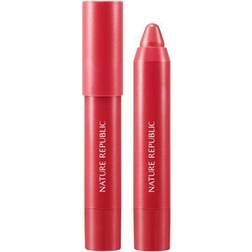 Nature Republic By Flower Eco Crayon Lip Velvet #03 Hibiscus