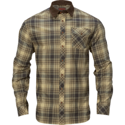 Härkila Driven Hunt Flannel Shirt - Light Teak Check