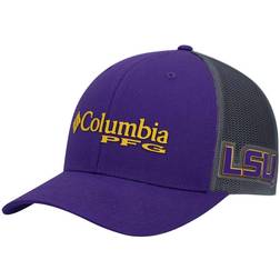 Columbia Lsu Tigers Pfg Trucker Cap