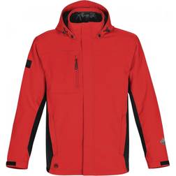 Stormtech Mens Atmosphere 3-in-1 Performance Jacket (Waterproof & Breathable) (2XL) (Red/ Black)