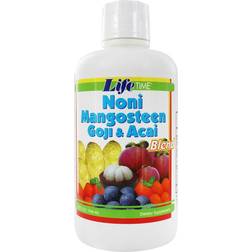 Lifetime Vitamins Organic Noni Mangosteen Goji & Acai Blend 32 fl. oz