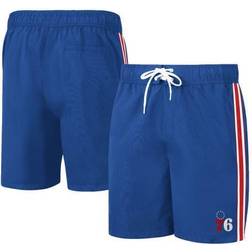 Men G-III Sports by Carl Banks Royal/Red Philadelphia 76ers Sand Beach Volley Swim Shorts