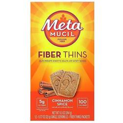 Metamucil Multi Grain Fiber Wafers Cinnamon Spice 12ct