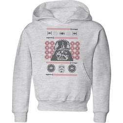 Star Wars Darth Vader Face Knit Kids' Christmas Hoodie 7-8