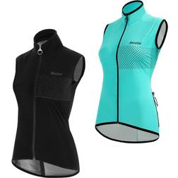 Santini Women's Guard Nimbus Rain Gilet