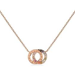 Radley Rocks Necklace - Rose Gold/Multicolour