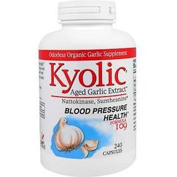 Kyolic Aged Garlic Extract Blood Pressure Health Formula 109 240 Capsules