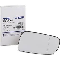 TYC Wing Glass SKODA 332-0016-1 6Y1857521C Side Glass,Mirror Glass,Door Glass,Rear View Glass,Mirror Glass, outside