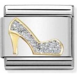 Nomination High Heel Charm - Silver/Gold