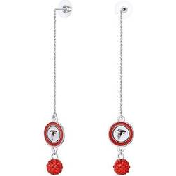 Simran Women's Atlanta Falcons Chain Pierce Shambala Earrings