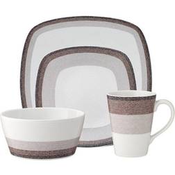 Noritake Colorscapes Layers Canyon Dinner Set 4pcs