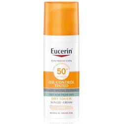 Eucerin Oil Control Tinted Dry Touch Sun Gel-Cream Light SPF50+ 50ml