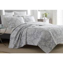 Laura Ashley Venetia Duvet Cover Grey (223.52x172.72cm)