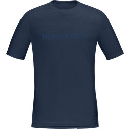 Norrøna Falketind Equaliser Merino T-Shirt M's Indigo Night T-Shirts Men