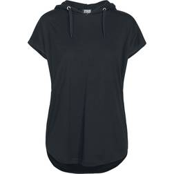 Urban Classics Ladies Sleeveless Jersey Hoody T-Shirt